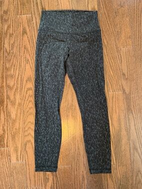 lululemon athletica Black Heathered Leggings